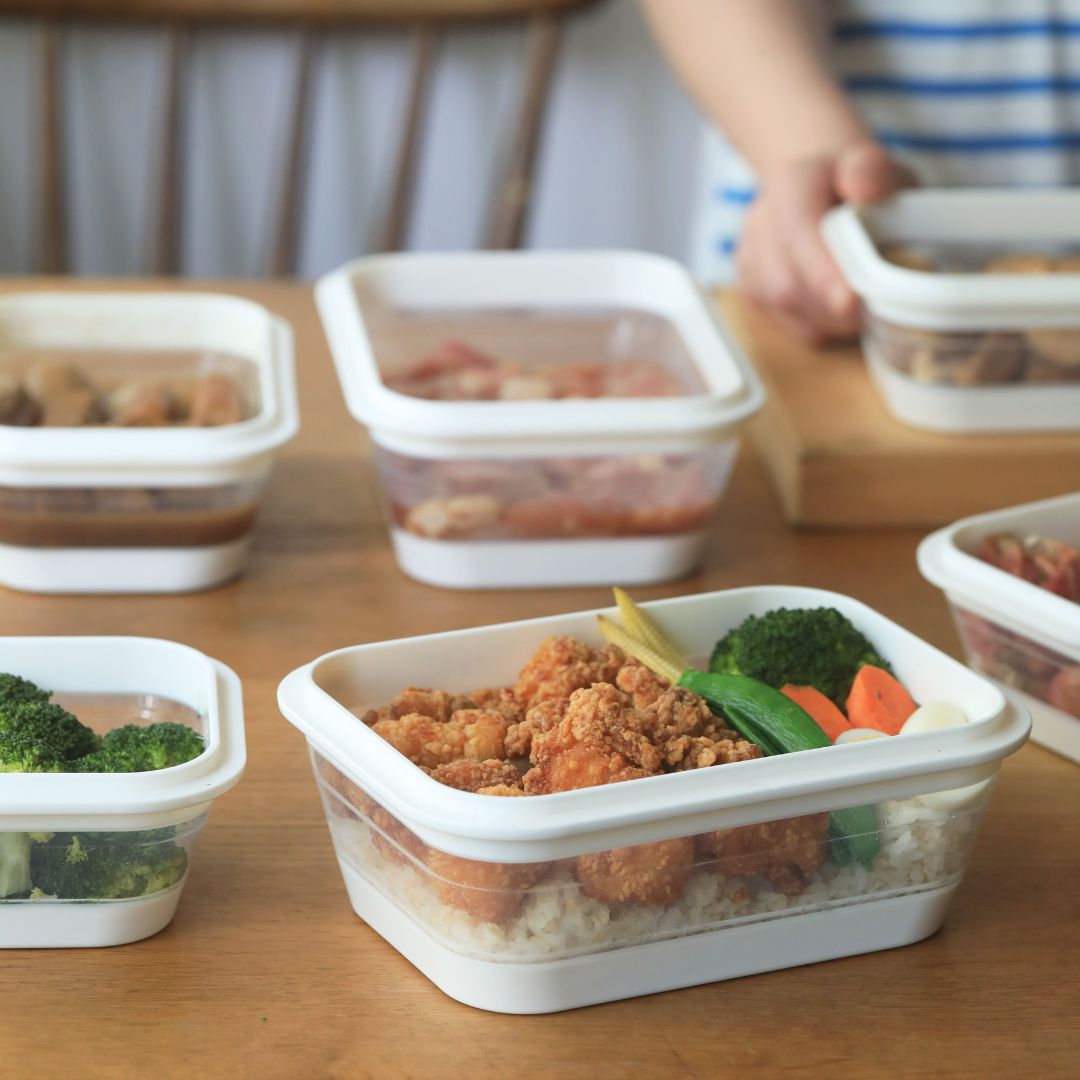 用了才敢自誇,自用/外食節省空間的秘密武器!一秒折疊 𝙎𝙋𝘼𝘾𝙀 𝘽𝙊𝙓 太空保鮮盒