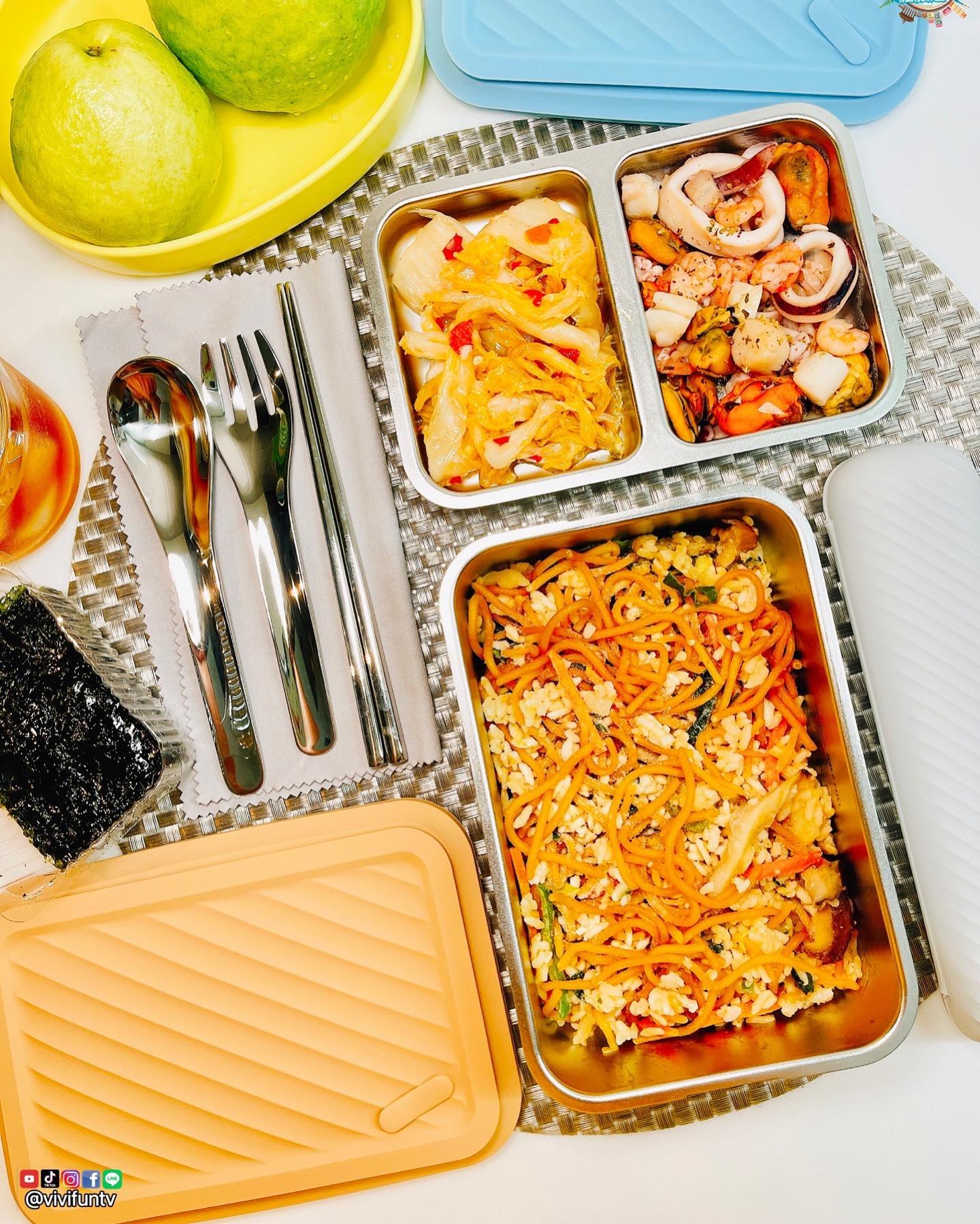 上班自備便當更健康,Double Box 可微波不鏽鋼便當盒絕對值得擁有 BY 米米瘋快樂星球