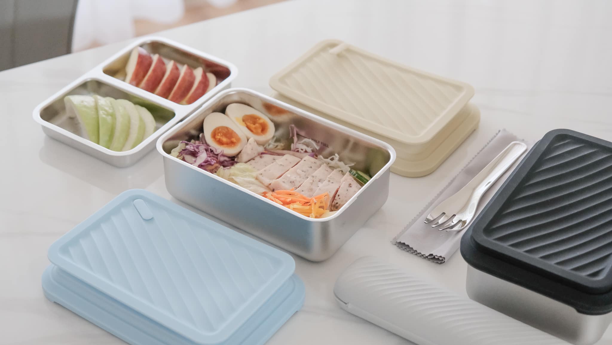 上班自帶便當族必買,外觀與實用兼具的便當盒 BY 慢日常 slowly daily