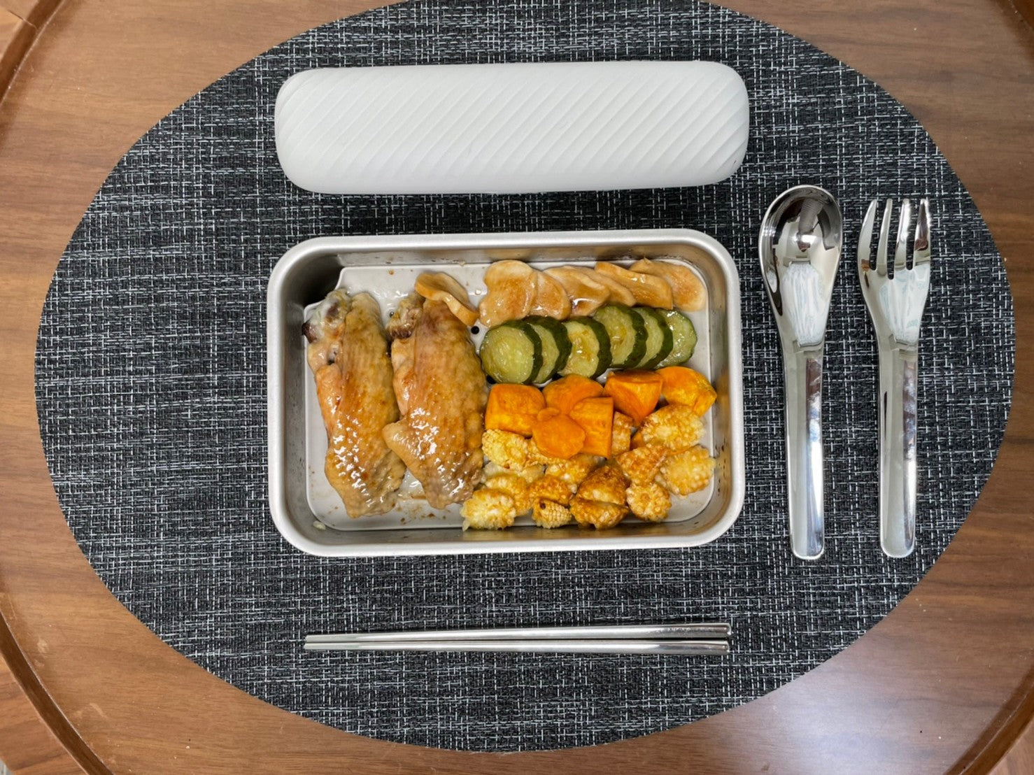 蒸氣微波料理|巴薩米克油醋烤雞翅