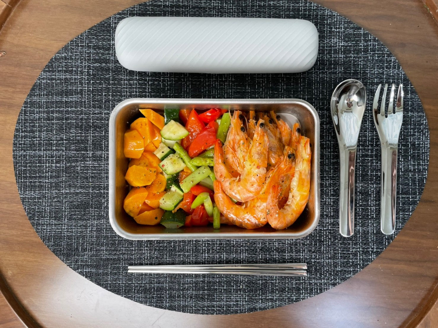 蒸氣微波料理|奶油烤白蝦