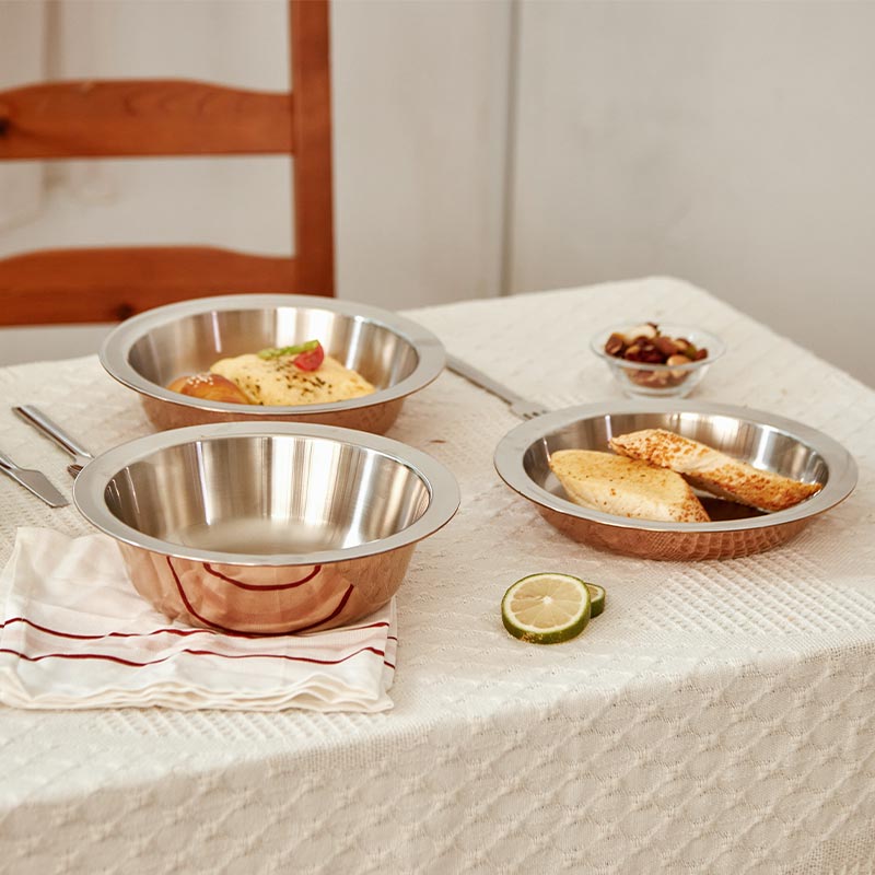 【Limited time flash sale】MakEat PAN cooking pot|Three-piece set/XL size