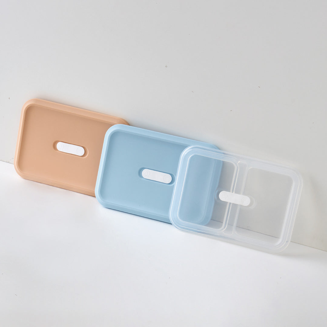 【 菜單研究所 】Double Box 分隔氣密矽膠上蓋