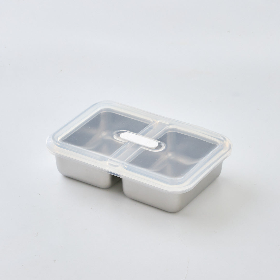 Double Box stainless steel separated crisper box