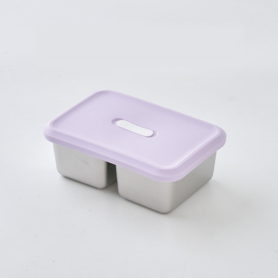 Double Box stainless steel separated crisper box