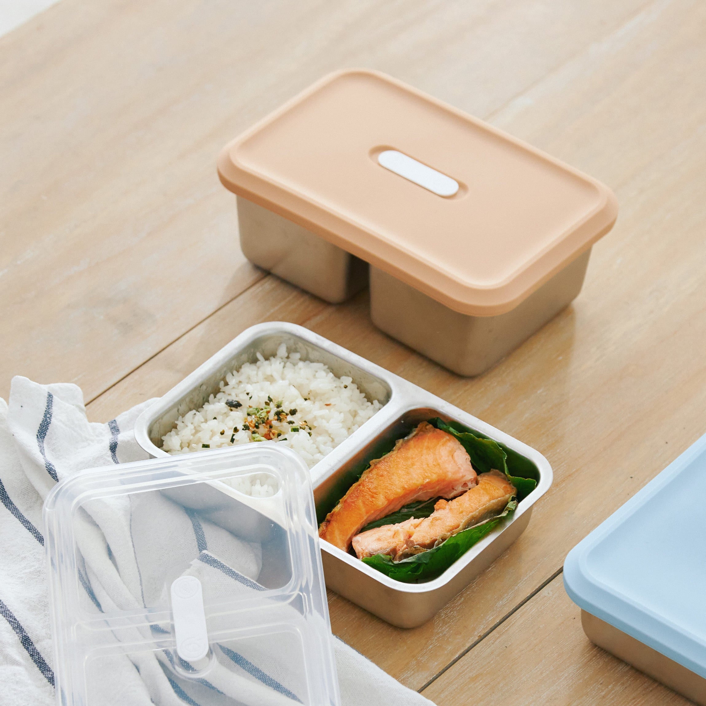 Double Box 不鏽鋼分隔保鮮盒