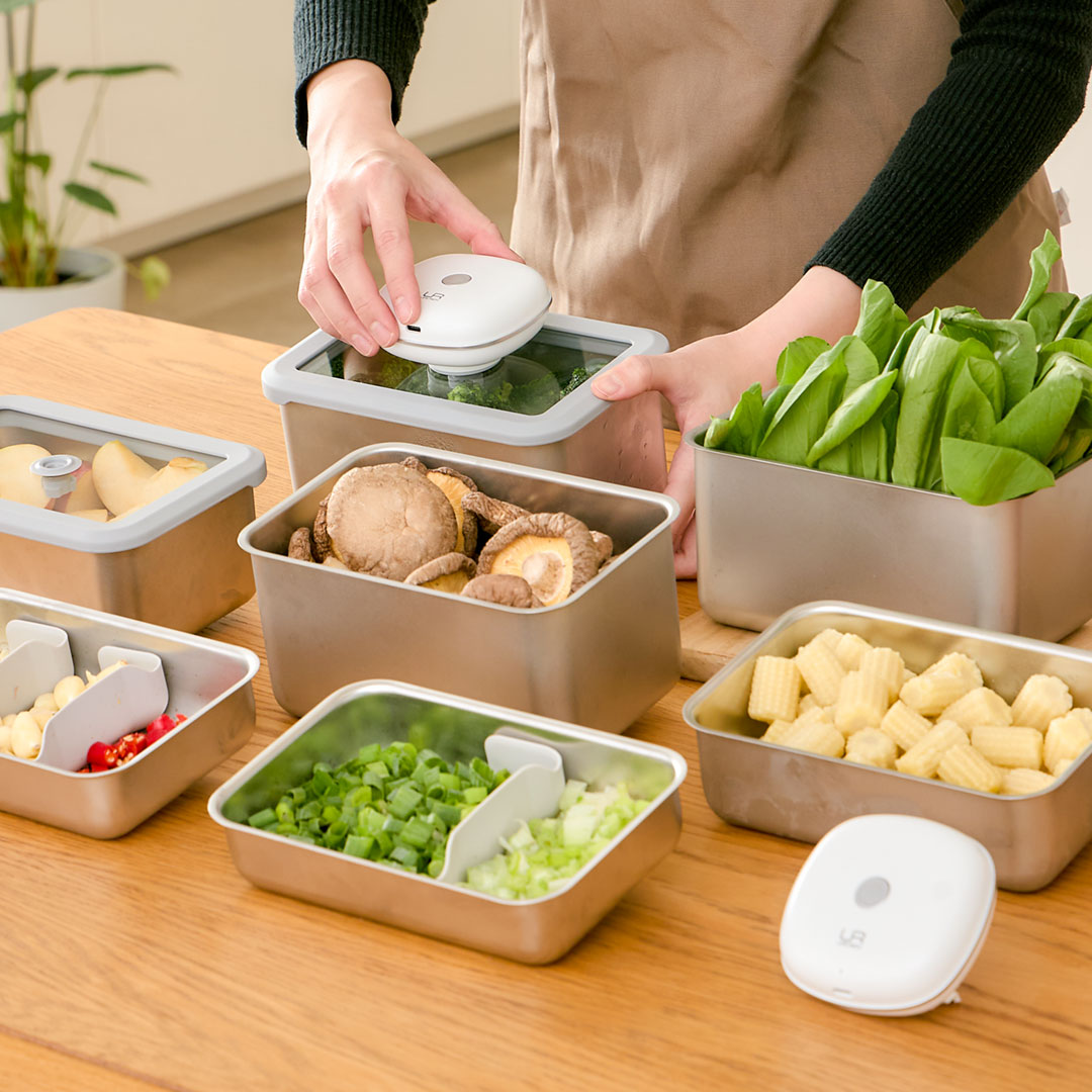 超早鳥|Double Box 真空保鮮盒 (自由配)