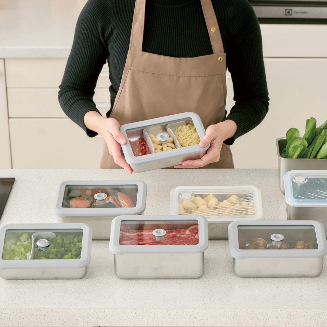 超早鳥|Double Box 真空保鮮盒 (自由配)