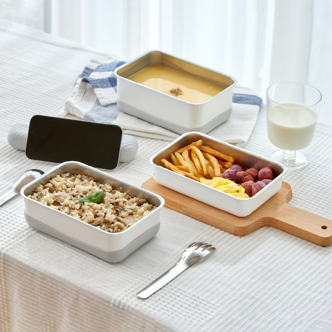 【I am a lifestyle expert】Double Box Steam Microwave Fresh Box|Mixiangbai