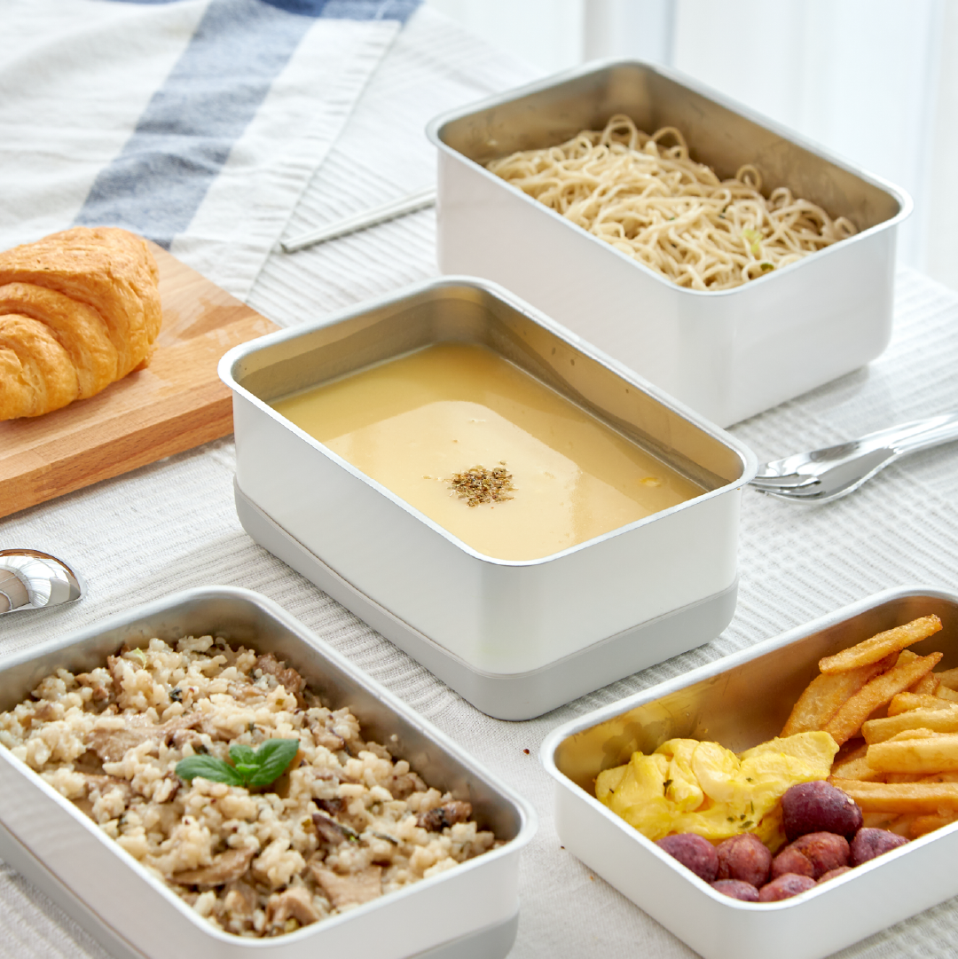 Double Box Steam Microwave Fresh Box-Mixiang White M