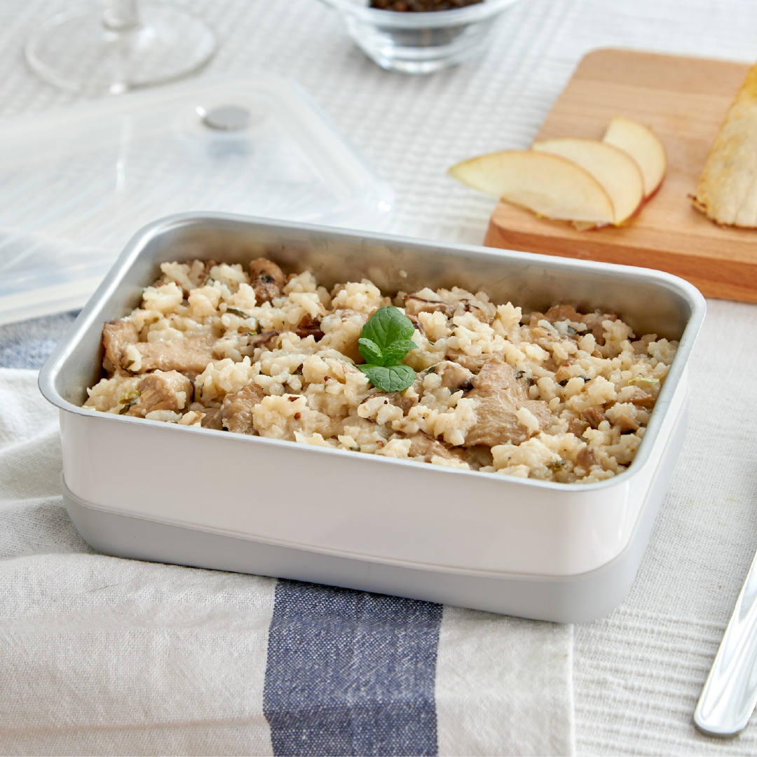 Double Box Steam Microwave Fresh Box-Mixiang White M