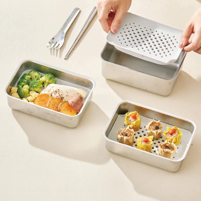 【I am a lifestyle expert】Double Box multi-purpose steam rack