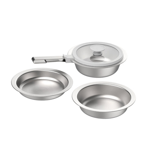 MakEat PAN Cooking Pot｜Stainless steel five-piece set 
