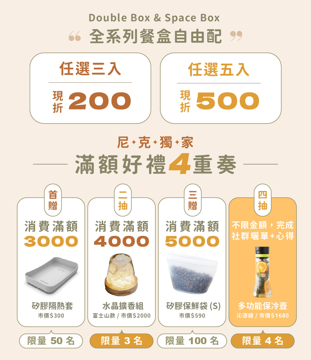 Double Box團購》7/2結團(真空盒.211餐盒.好煮盒)可微波&密封防漏的超好用不鏽鋼保鮮盒 - 第4張圖 Double Box團購》7/2結團(真空盒.211餐盒.好煮盒)可微波&密封防漏的超好用不鏽鋼保鮮盒